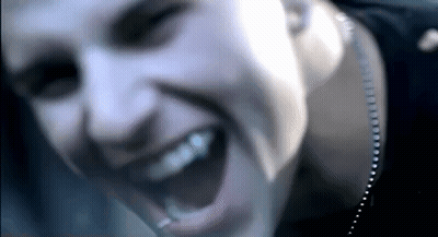 Person With Mouth Open And Necklace GIF