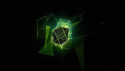 Person With Mouth Open In Dark GIF