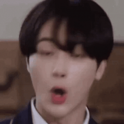 Person With Open Mouth GIF