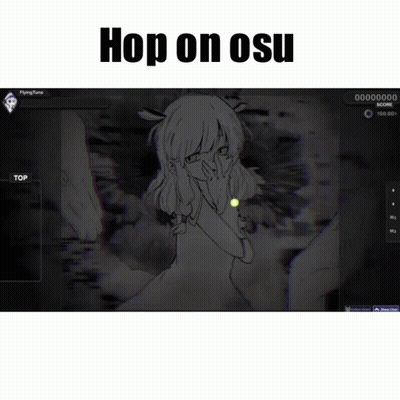Person With Osu Mania Players GIF
