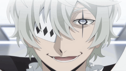 Person With Playing Card On Eye GIF