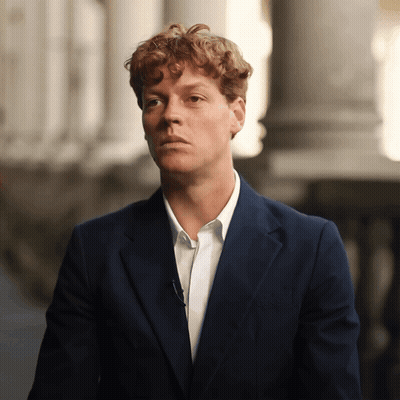 Person With Purple Eye Close Up GIF