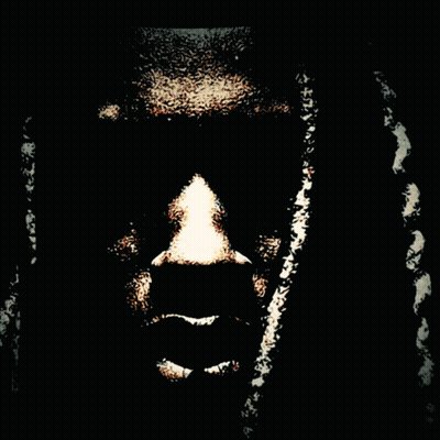 Person With Red Eyes And Dreadlocks GIF