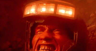 Person With Red Eyes Close Up GIF