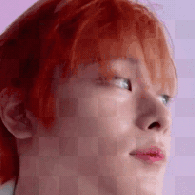 Person With Red Hair Close Up GIF