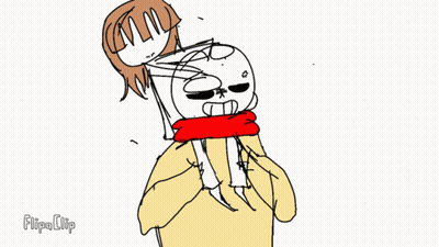 Person With Red Scarf Saying Flipa Clip GIF