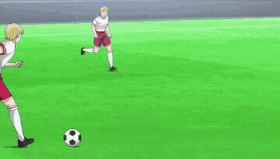 Person With Red Socks Kicking Soccer Ball GIF