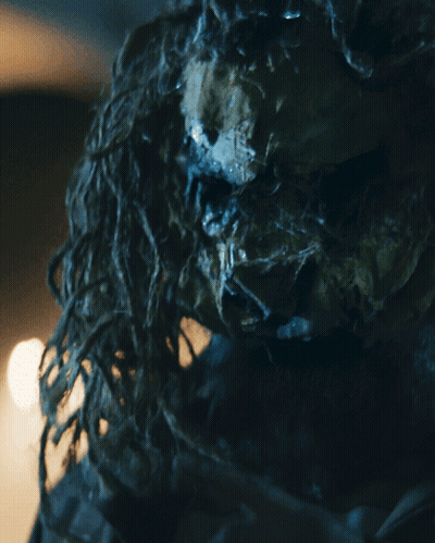 Person With Scary Face GIF