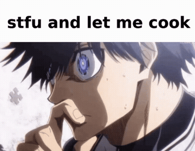 Person With STFU And Let Me Cool GIF