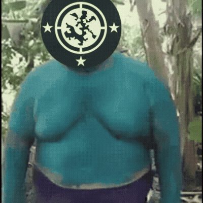 Person With Target on Head and Stars