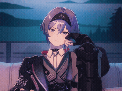 Person With Triangle On Head GIF