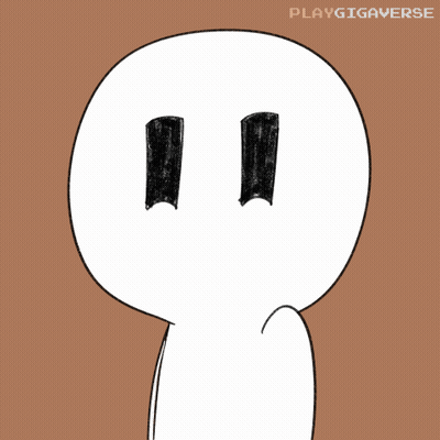 Person With Two Black Eyes Saying Play Gigaverse GIF