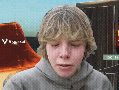 Person With Viggle.ai Logo GIF