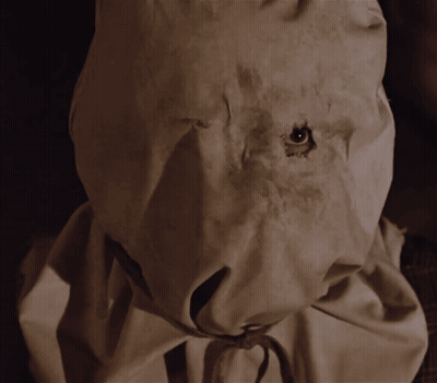 Person With White Cloth On Head GIF