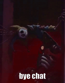 Person With Words Bye Chat GIF