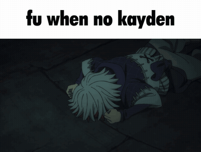 Person With Words Fu When No Kayden GIF