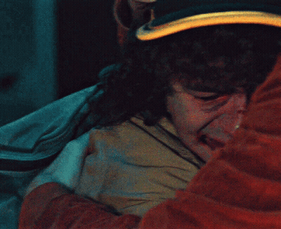 Person With Yellow Hat Close Up GIF