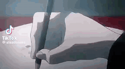 Person Writing On Paper With Pencil GIF