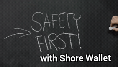 Person Writing Safety First On Blackboard GIF