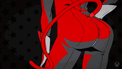 Persona 5 Nakamura Noir Wagging Tail GIF