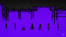 Persona 5 Vanishing Characters GIF