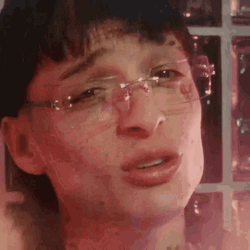 Peso Pluma Cute Face With Eyeglasses GIF