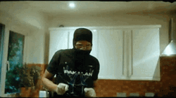 Peso Pluma Dancing On Kitchen GIF