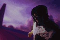 Peso Pluma Dancing On Purple Clouds GIF