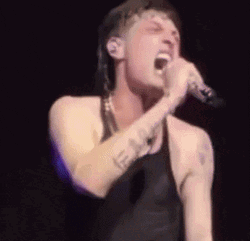 Peso Pluma Intense Screaming GIF