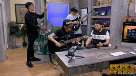 Peso Pluma Playing The Guitar GIF