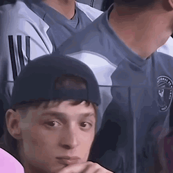 Peso Pluma Staring At Paparazzi GIF