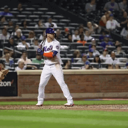 Pete Alonso Strong Hit GIF