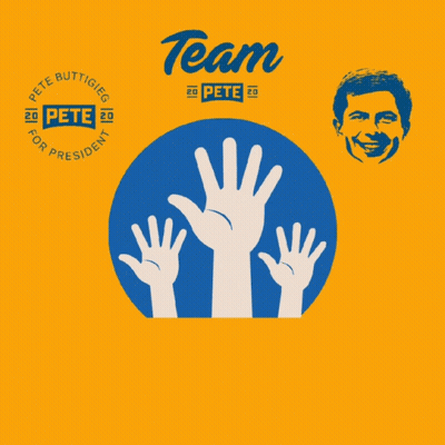 Pete Buttigieg Volunteers Poster GIF