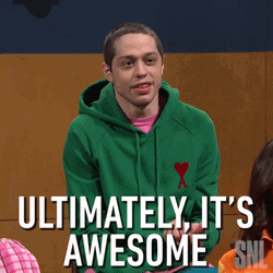 Pete Davidson Everything Is Awesome GIF