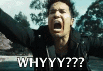 Pete Wentz Screaming Whyyy GIF