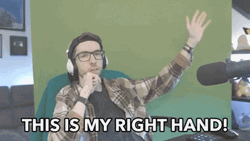Pete Zah Hutt My Right Hand GIF