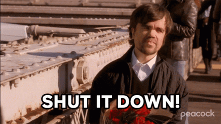 Peter Dinklage Shut It Down GIF