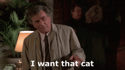 Peter Falk Columbo I Want That Cat GIF