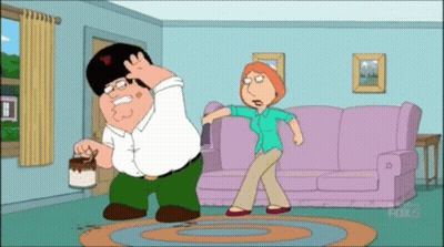 Peter Griffin And Lois Griffin Cartoon GIF