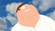 Peter Griffin Dancing Under Moving Clouds