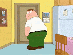 Peter Griffin Explosive Diarrhea GIF