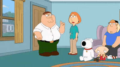 Peter Griffin Giving Speech GIF