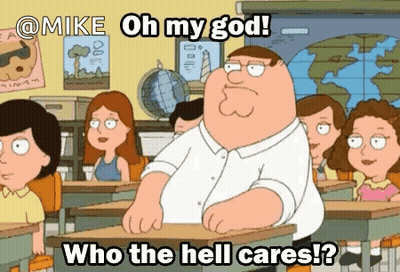 Peter Griffin Is Sitting At A Desk In A Classroom With A Group Of Children . GIF