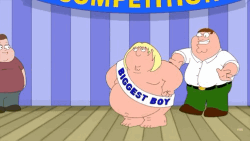 Peter Griffin Is The Biggest Boy In The World GIF