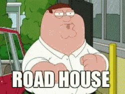 Peter Griffin Meme Road House GIF