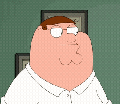 Peter Griffin Pointing At Girl In Bear Hat GIF
