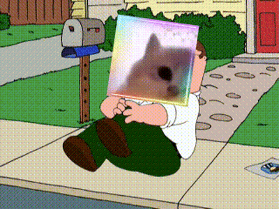 Peter Griffin Sitting Holding Dog Picture GIF