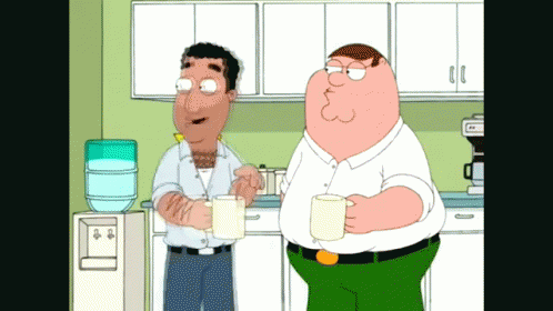Peter Griffin Talking To Man GIF