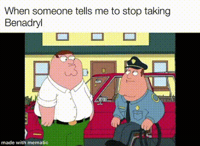 Peter Griffin Talking To Police Officer In Wheelchair GIF