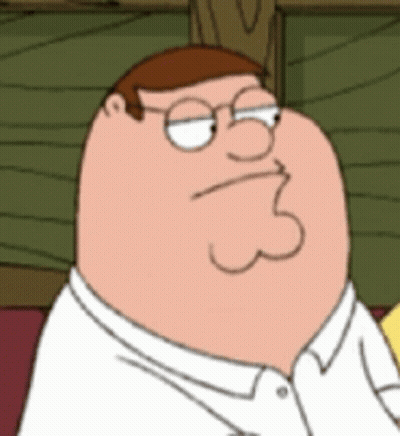 Peter Griffin Wearing Glasses GIF